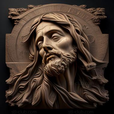 3D model st jesus (STL)